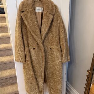 MaxMara Women's Luxurious Brown Teddy Jacket